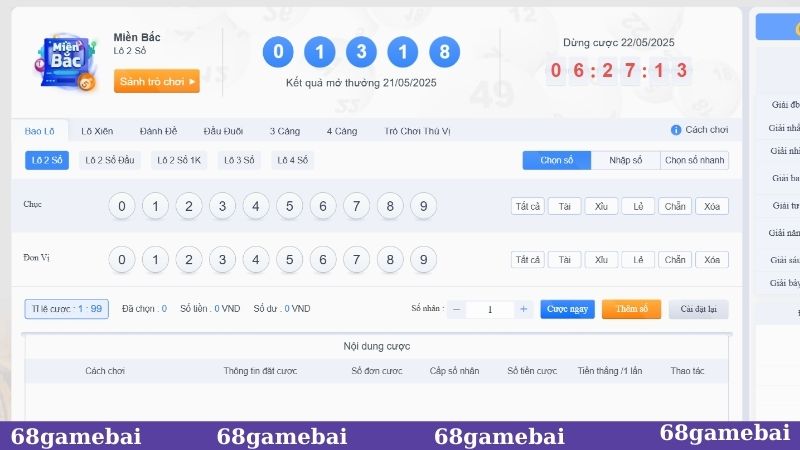 Lô đề miền Bắc mang đến nhiều sự lựa chọn