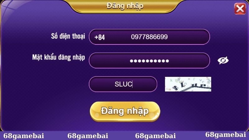 Chi tiết các bước đăng nhập 68GB cho newbie