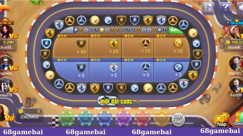 Game siêu xe 68GB đảm bảo kết quả hoàn toàn minh bạch